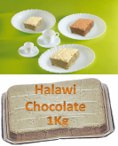 b) HALAWI CHOCOLATE BANDEJA  1Kg