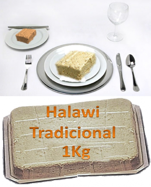 b) HALAWI TRADICIONAL  BANDEJA  1Kg