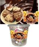 a) Pão de Mel - M  Pote 10 Un